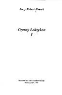 Cover for Czarny leksykon