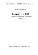 Cover for Paraguay, 1515-1870