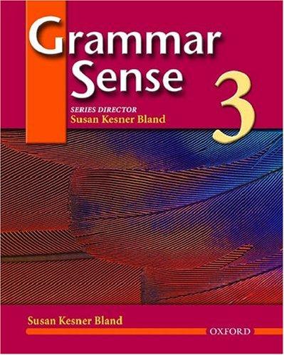 Cover for Grammar Sense 3