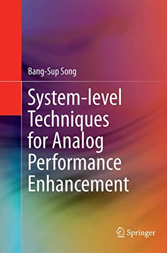 Cover for System-level Techniques for Analog Performance Enhancement