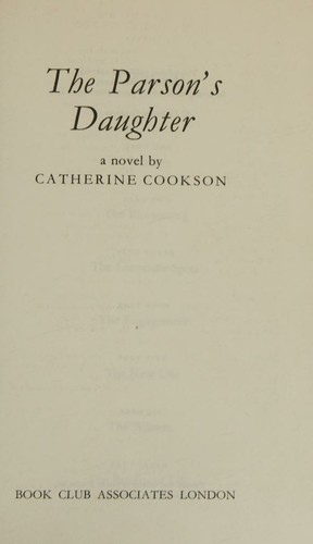 Cover for The Parson's Daughter