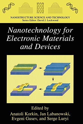 Cover for Nanotechnology for Electronic Materials and Devices