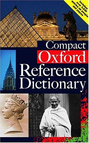 Cover for The compact Oxford reference dictionary