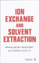 Cover for Ion exchange and solvent extraction