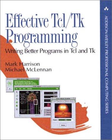 Cover for Effective Tcl/Tk programming