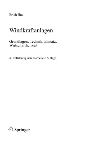 Cover for Windkraftanlagen