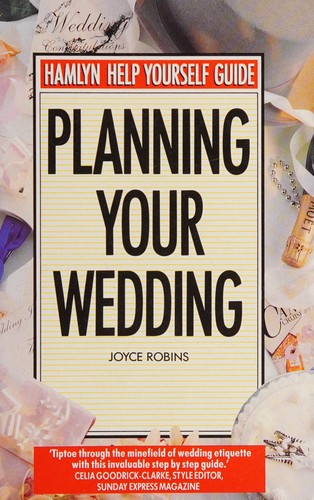 Cover for Planning your wedding