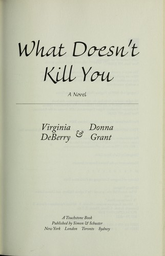 Cover for What doesn't kill you
