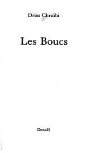 Cover for Les boucs