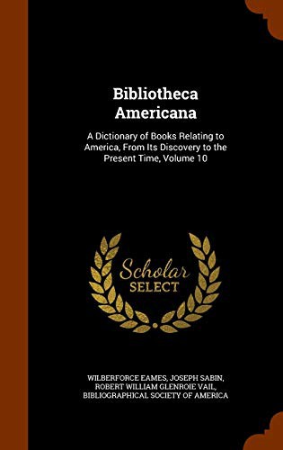 Cover for Bibliotheca Americana