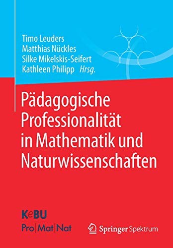 Cover for Pädagogische Professionalität in Mathematik und Naturwissenschaften