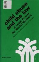 Cover for Child abuse and the law