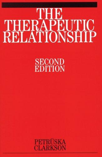 Cover for The Therapeutic Relationship