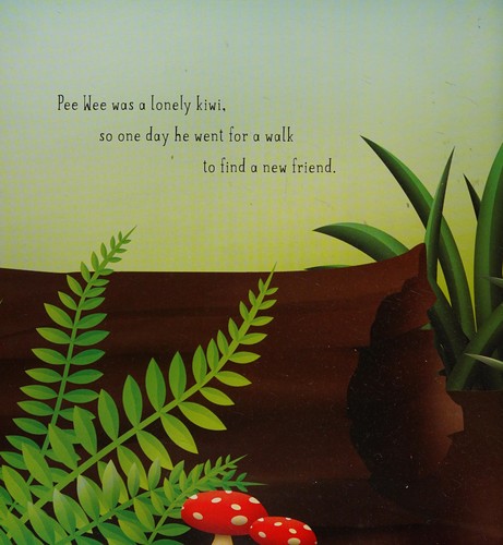 Cover for Pee Wee the Lonely Kiwi Finds a New Friend