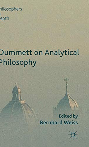 Cover for Dummett on Analytical Philosophy