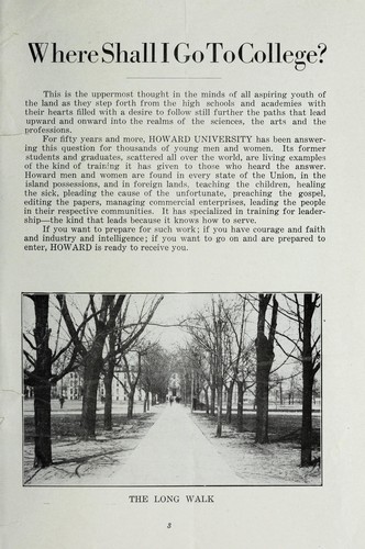 Cover for Where shall I go to College?