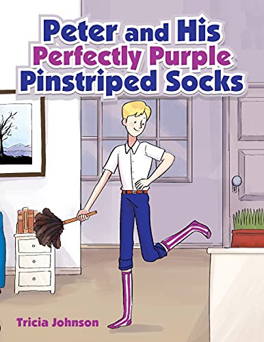 Cover for Peter and His Perfectly Purple Pinstriped Socks