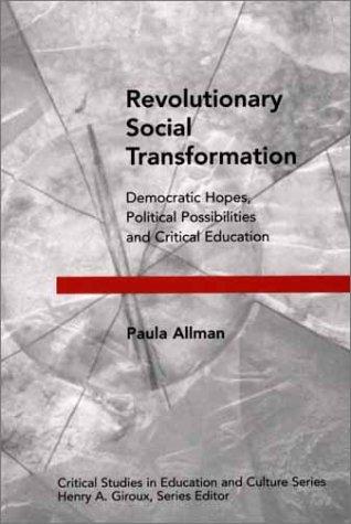 Cover for Revolutionary Social Transformation
