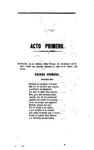 Cover for Un page y un caballero: Drama original en tres actos y en verso