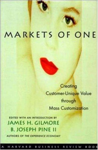 Cover for Markets of One