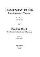 Cover for Boldon Book