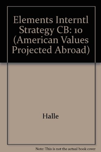 Cover for The elements of international strategy