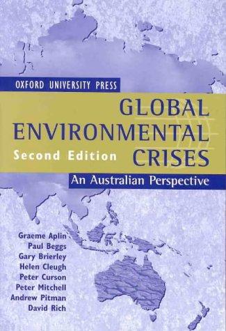 Cover for Global environmental crises