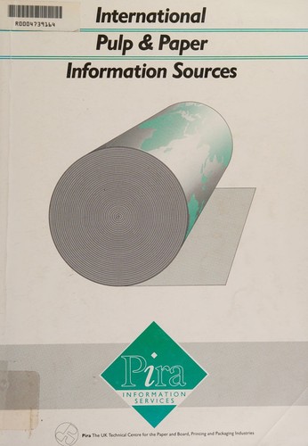 Cover for International pulp and paper information sources