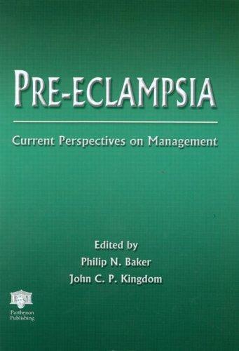 Cover for Pre-eclampsia