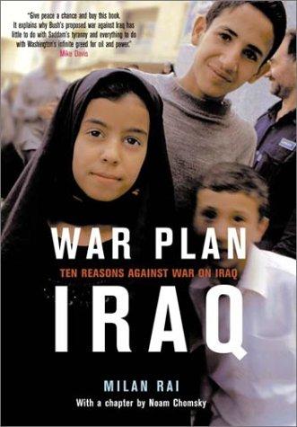 Cover for War Plan Iraq