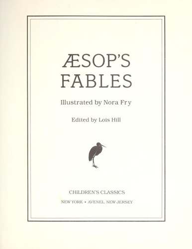 Cover for Aesop's fables