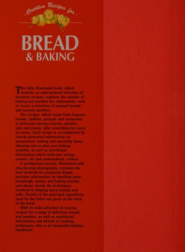 Cover for Bread & baking