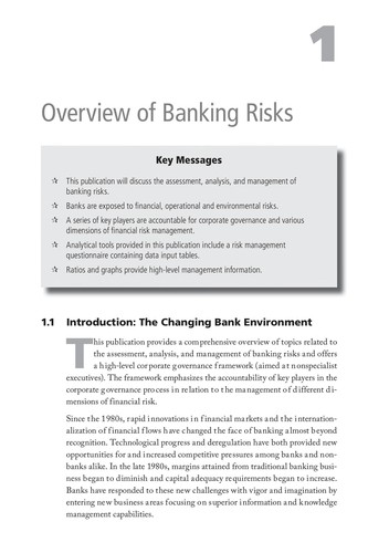 Cover for Analyzing banking risk