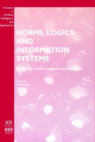 Cover for Norms, logics, and information systems