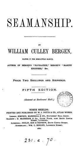 Cover for Seamanship