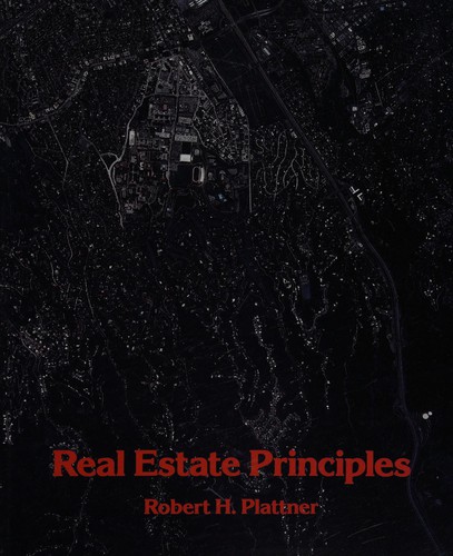 Cover for Real estate principles