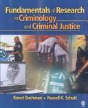 Cover for Fundamentals of Research in Criminology and Criminal Justice
