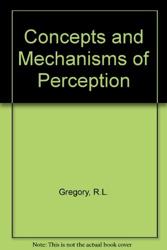 Cover for Concepts and mechanisms of perception