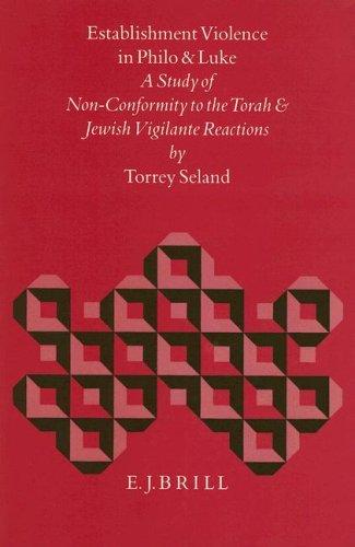 Cover for Establishment violence in Philo and Luke