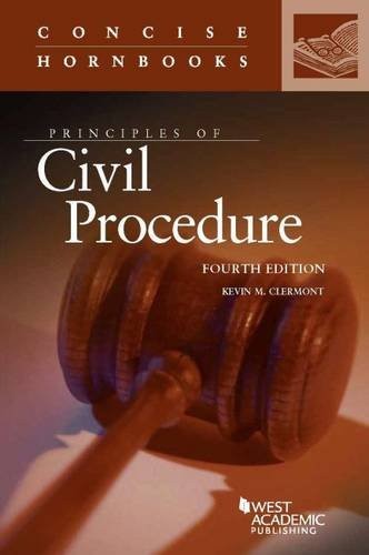 Cover for Principles of Civil Procedure