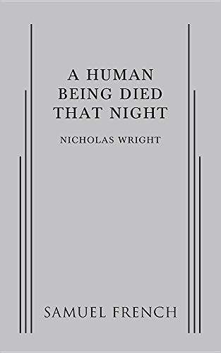 Cover for A Human Being Died That Night