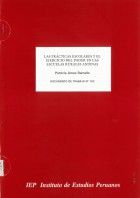 Cover for Las prácticas escolares y el ejercicio del poder en las escuelas rurales andinas