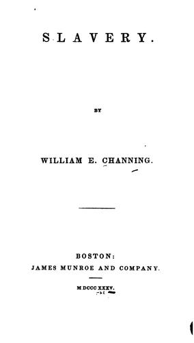 Cover for Slavery