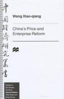 Cover for China's price and enterprise reform
