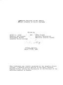 Cover for Community policing in the 1980's: Recent advances in police programs 