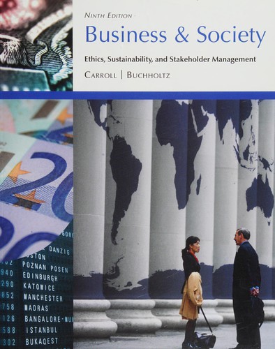 Cover for Custom Business and Society