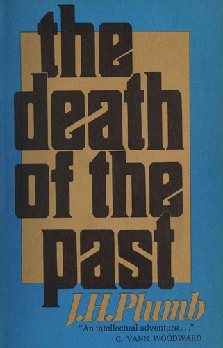 Cover for The death of the past