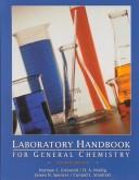 Cover for Laboratory Handbook for General Chemistry