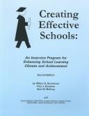 Cover for Creating Effective Schools