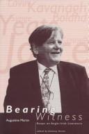 Cover for Bearing witness